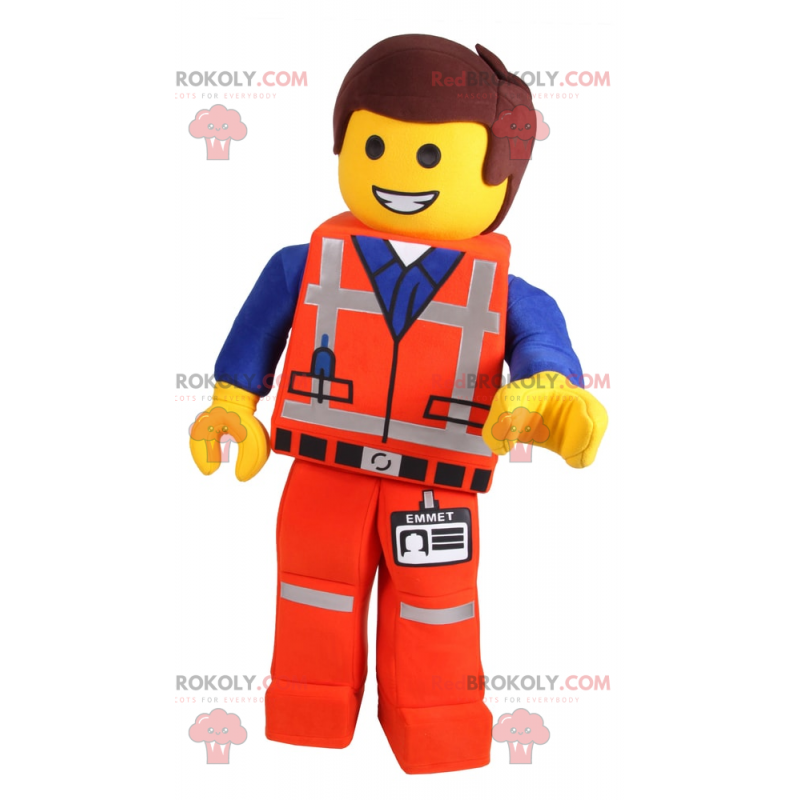 Lego character mascot - Worker - Redbrokoly.com Lego character mascot - Worker - Redbrokoly.com