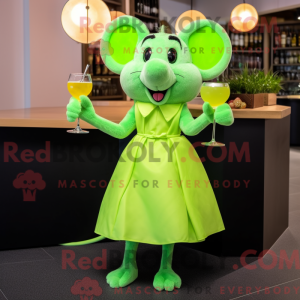 Lime Green Mouse...