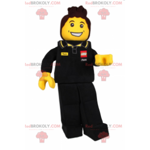 Mascotte del personaggio Lego - Tom - Redbrokoly.com