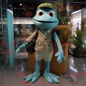 Disfraz de mascota Teal...