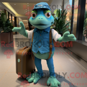 Disfraz de mascota Teal...