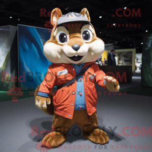 Rust Chipmunk mascot...
