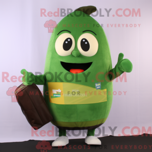 Oliven Zucchini maskot...