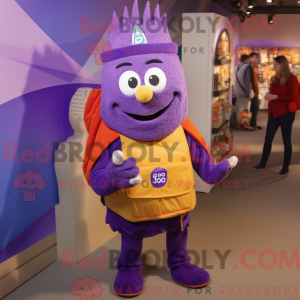 Lavendel Paella maskot...