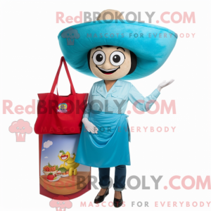 Disfraz de mascota Sky Blue...