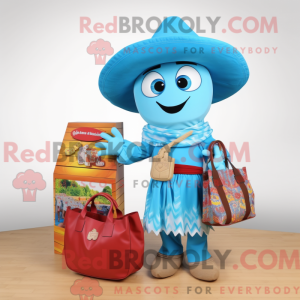 Sky Blue Fajitas mascot...