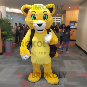 Disfraz de mascota del león...