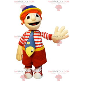 Mascotte de personnage rigolo - Redbrokoly.com