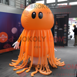 Orange vandmænd maskot...