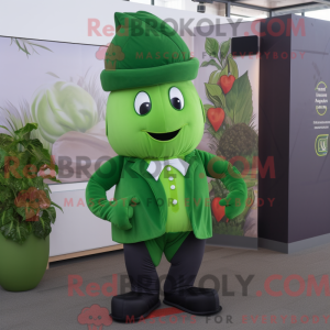 Costume mascotte d épinards...