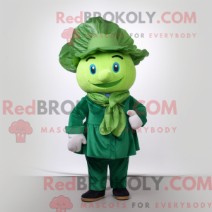 Maskottchenkostüm Grüner...