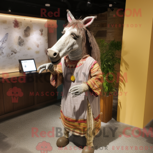 Disfraz de mascota burro...