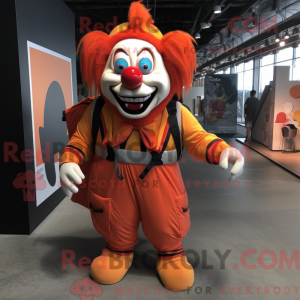 Oranje boze clown...