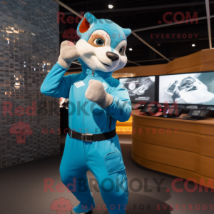 Sky Blue Weasel...