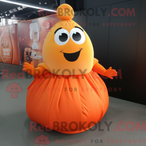Postava maskota Orange...