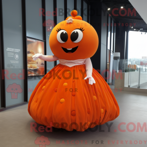 Postava maskota Orange...