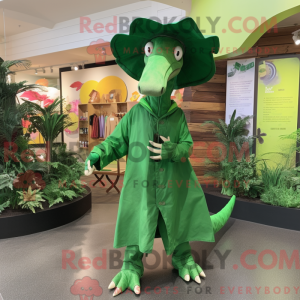 Skovgrøn Parasaurolophus...