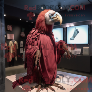 Maroon Vulture mascot...