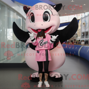 Pink Killer Whale mascot...