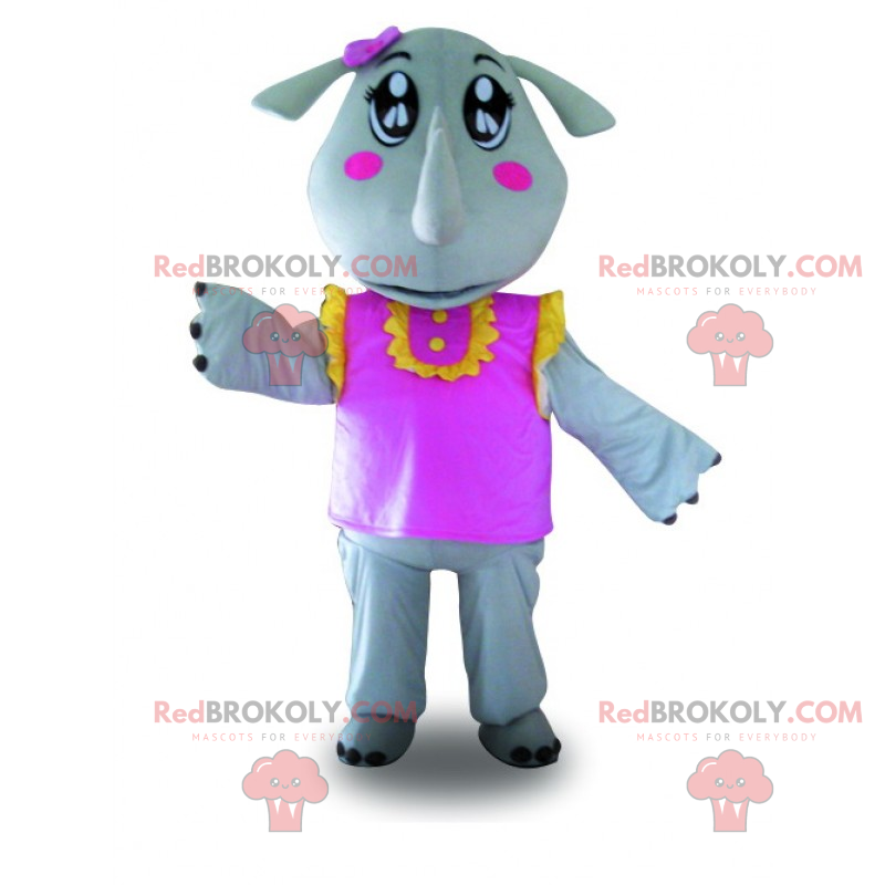 Cativante mascote personagem de desenho animado - Redbrokoly.com