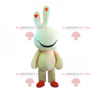 Sorridente anime cartoon persona mascotte - Redbrokoly.com