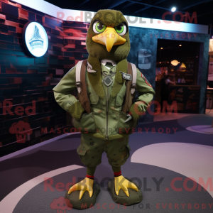 Figura de máscara de Olive...