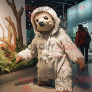 Giant Sloth-mascottekostuum...