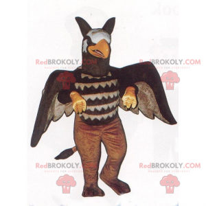Mascote águia pequena - Redbrokoly.com