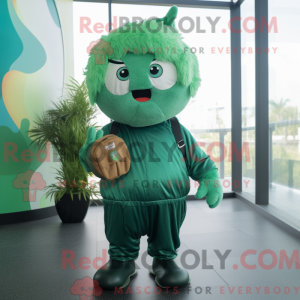 Forest Green Cupcake mascot...