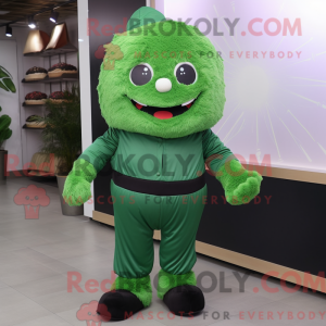 Forest Green Cupcake mascot...