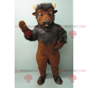 Disfraz de mascota de ternero bicolor - Mascota del toro - REDBROKO_016398 - RedBrokoly.com