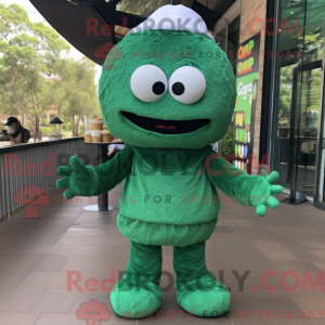 Forest Green Cupcake mascot...