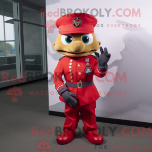 Red Marine Recon maskot...