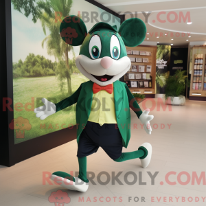 Forest Green Ray mascot...