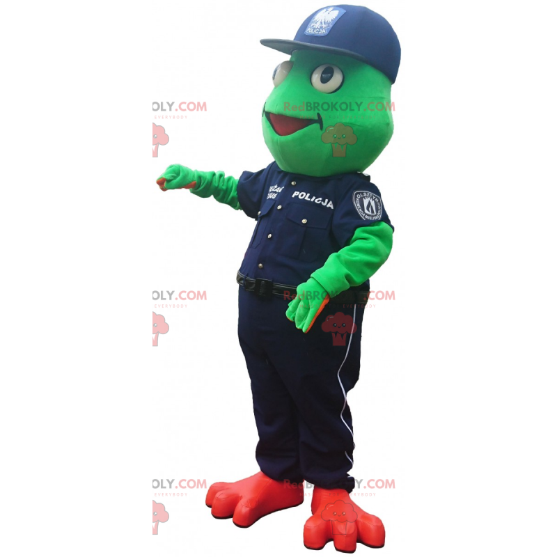 Kleines Chamäleon-Maskottchen - Redbrokoly.com Kleines Chamäleon-Maskottchen - Redbrokoly.com