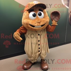 Rust Baseball Glove maskot...