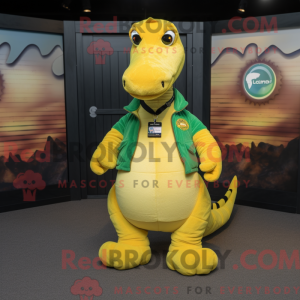 Geel monster van Loch Ness...