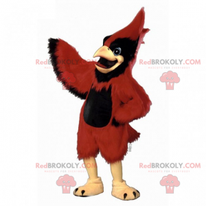 Mascote Pequeno Cardeal Vermelho - Redbrokoly.com