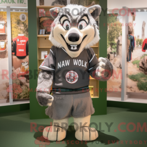 Ulve maskot kostume...