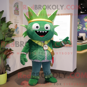 Green King maskotkostyme...