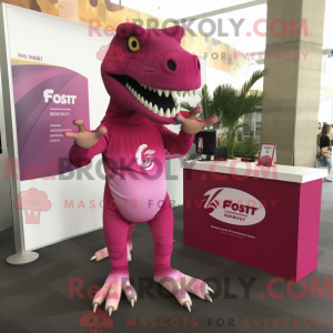 Postava maskota Magenta T...