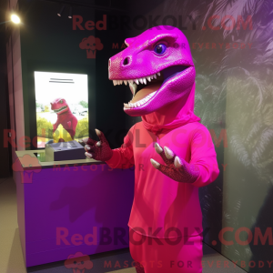 Figura de máscara de dragão...