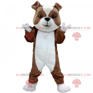 Kleines Bulldoggenwelpenmaskottchen - Redbrokoly.com