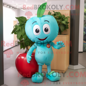 Turkis Kirsebær maskot...