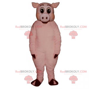 Kleines Schweinemaskottchen - Redbrokoly.com