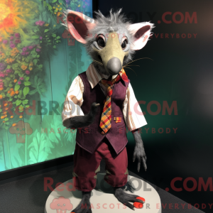 Disfraz de mascota Aye-Aye...