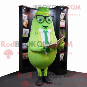 Limegrønn figurinha de...