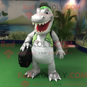 Máscara de crocodilo bonita...