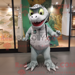 Máscara de crocodilo bonita...