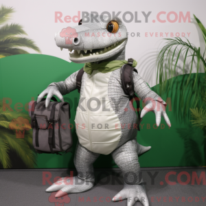 Máscara de crocodilo bonita...